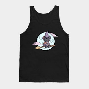 one night on a flying broomstick Tank Top